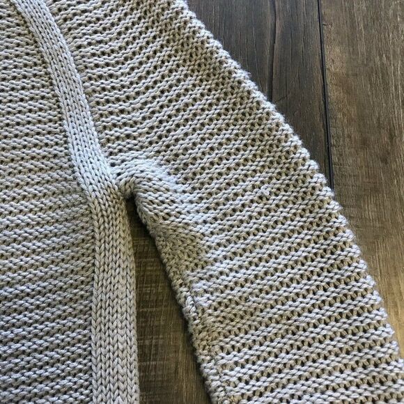 Banana Republic Womens Gray Knit Pullover Sweater Long Sleeve Round Neck Small - Picture 10 of 13